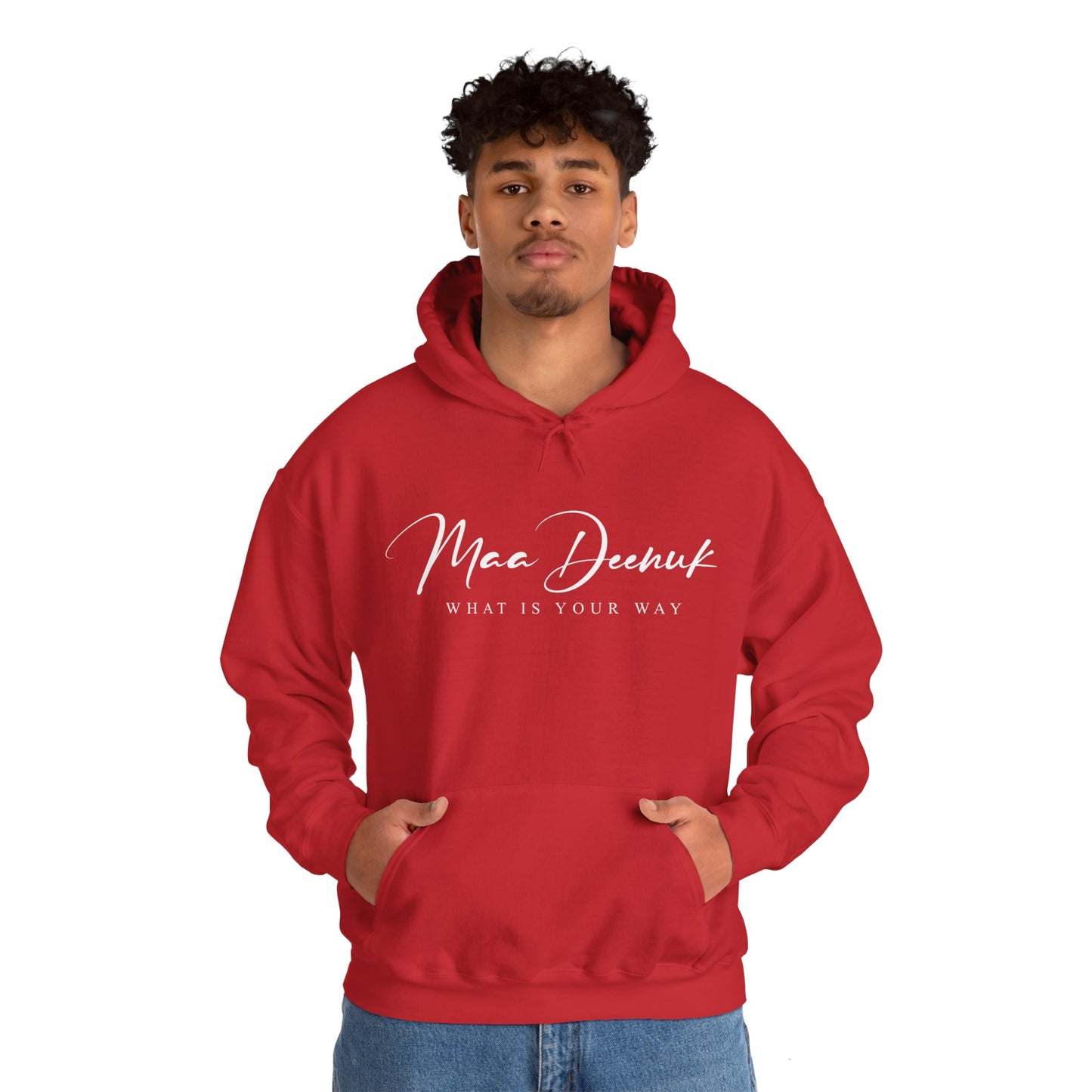 Gilden: Maa Deenuka - What is your way? Heavy Blend Hoodie