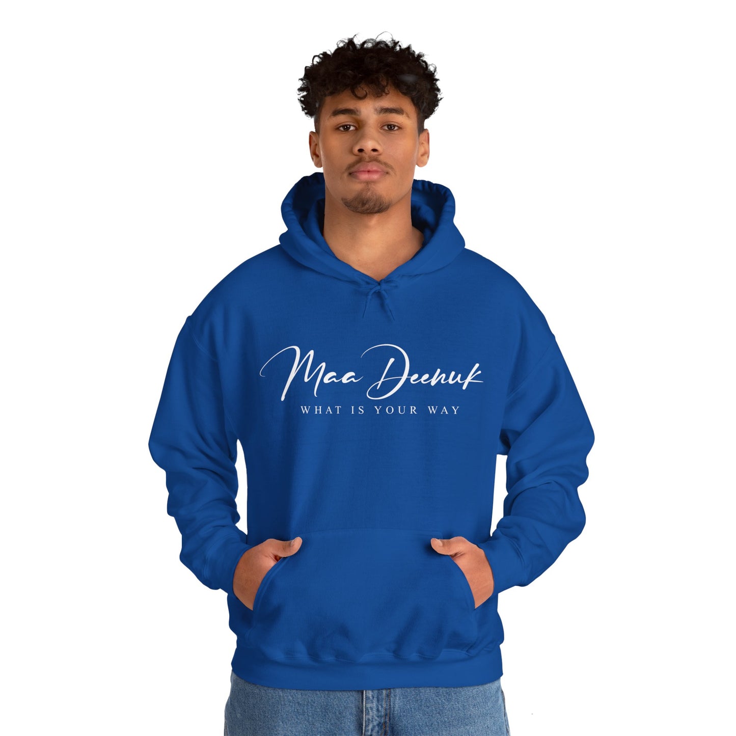 Gilden: Maa Deenuka - What is your way? Heavy Blend Hoodie