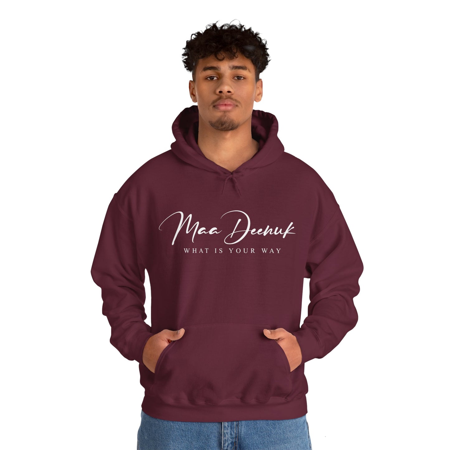 Gilden: Maa Deenuka - What is your way? Heavy Blend Hoodie