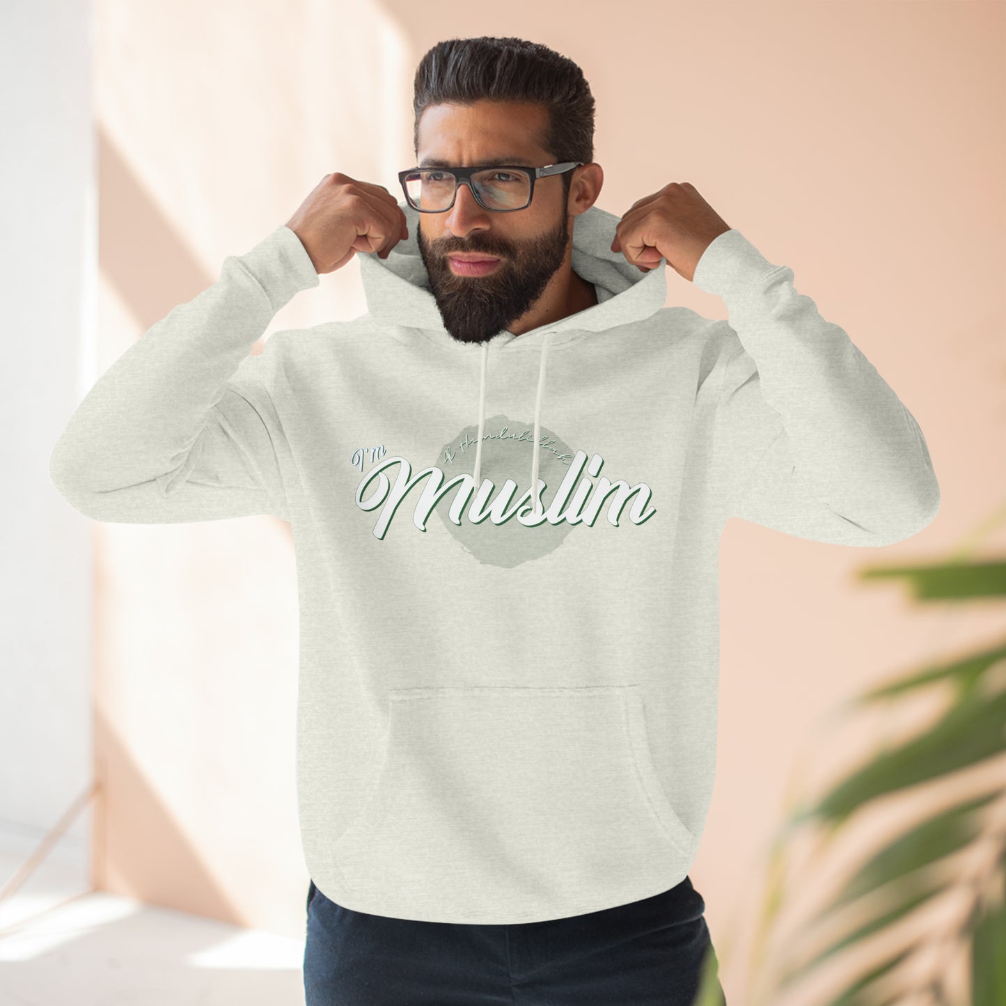 3 Panel L7: I'm Muslim - Ultra Cozy Hoodie