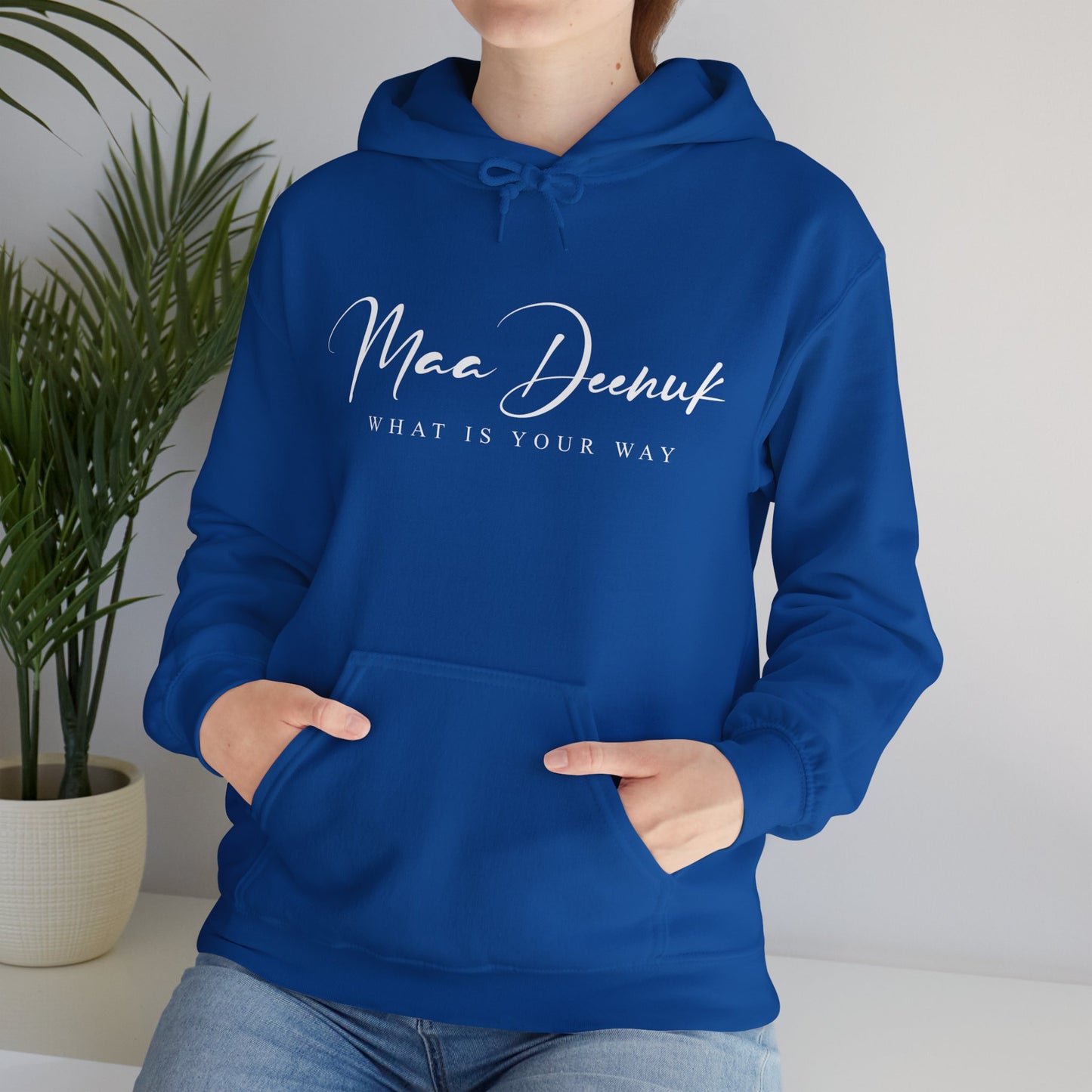 Gilden: Maa Deenuka - What is your way? Heavy Blend Hoodie