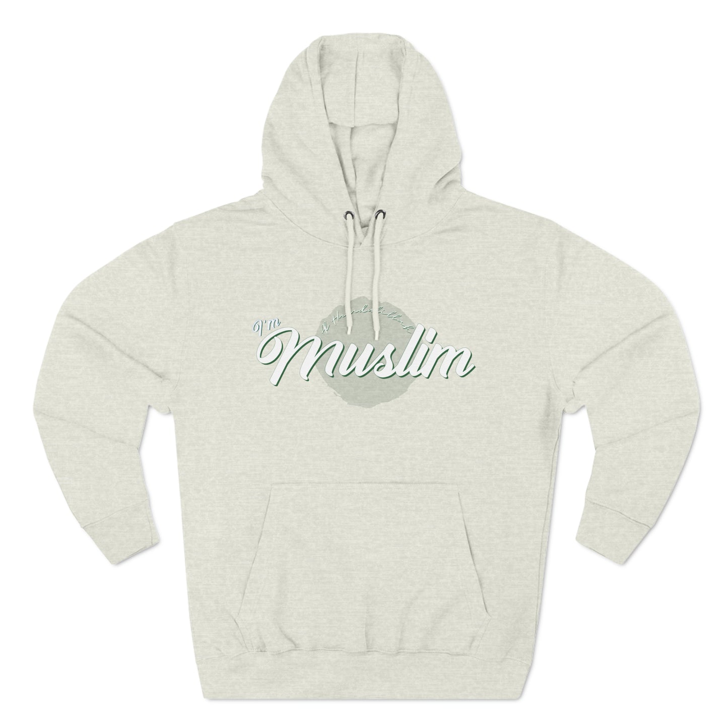 3 Panel L7: I'm Muslim - Ultra Cozy Hoodie